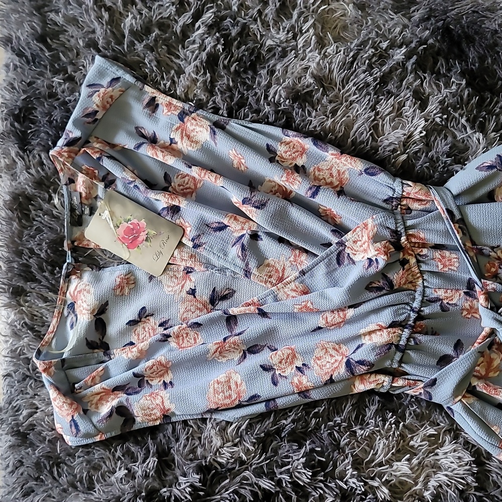 Lily Rose Floral Jumpsuit - Picture 8 of 10